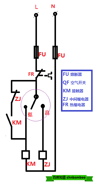 继电器浮球开关接线图解