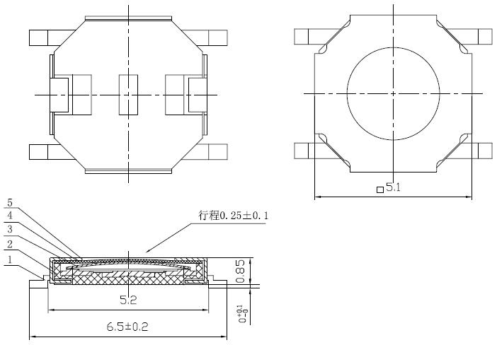 轻触开关的工作原理