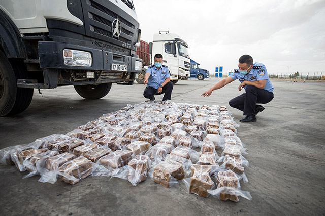 走私入境遭警方查获