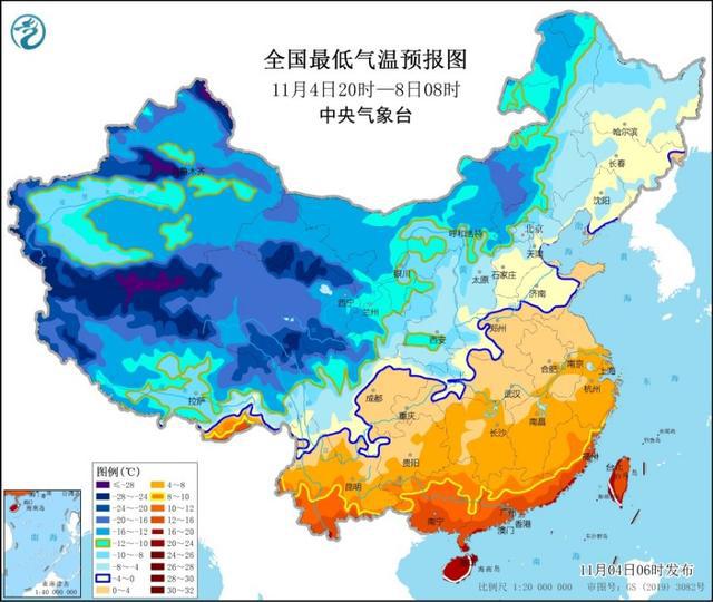 秦岭挡住南下冷空气