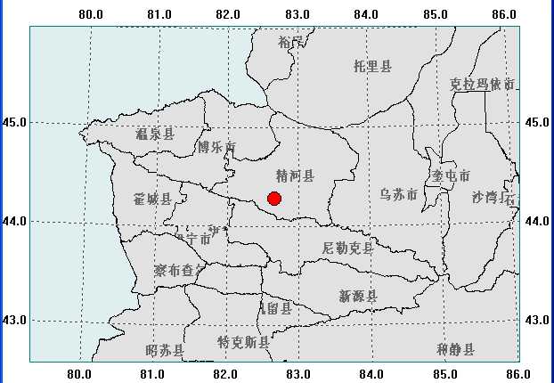 蒙古国西北部地震